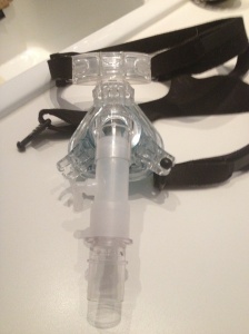 bipap mask with tubes and head gear