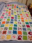 3 inch granny square afghan. 