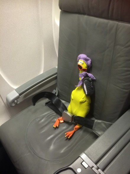 Klondike is flying! He's on his way to Paris. (2015)